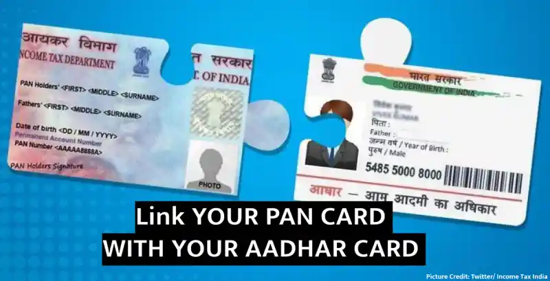 link pan card with aadhar card