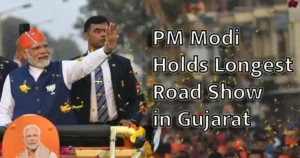 pm-modi-longest-road-show-of-50-km-in-gujarat-elections-will-help-in-bjp-victory